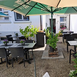 Schillereck Lorsch Biergarten