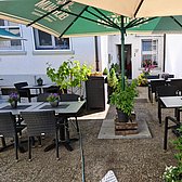 Schillereck Lorsch Biergarten